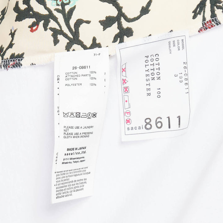 Floral Print Cotton Jersey Tee