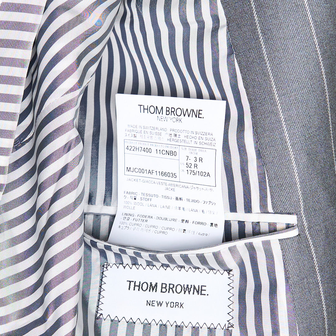 Classic Pinstripe Single Breasted Blazer