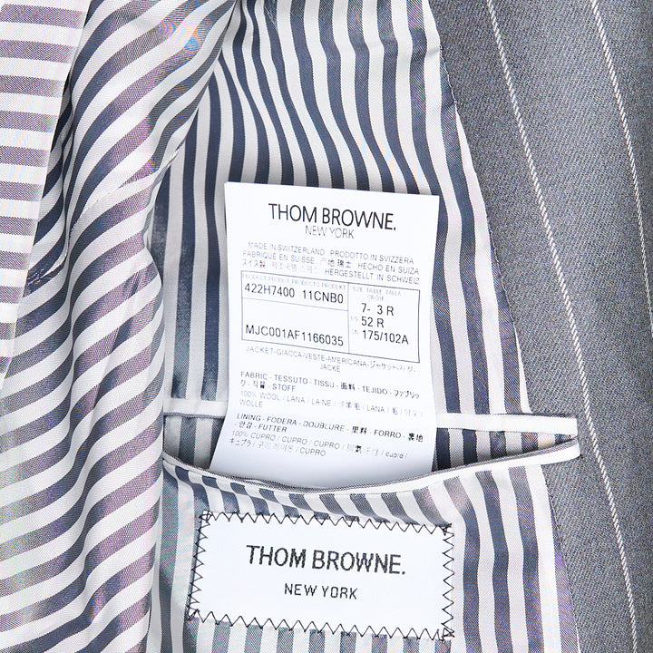 Classic Pinstripe Single Breasted Blazer