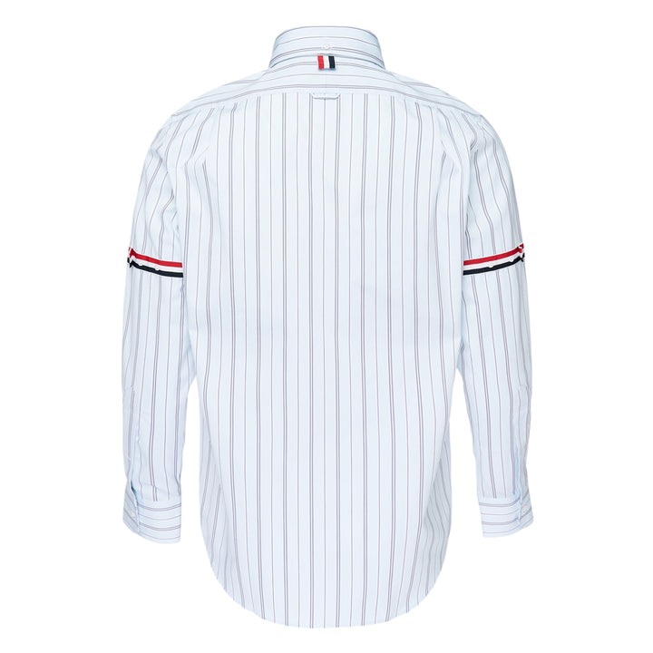 Straight Fit Long Sleeve Stripe Shirt