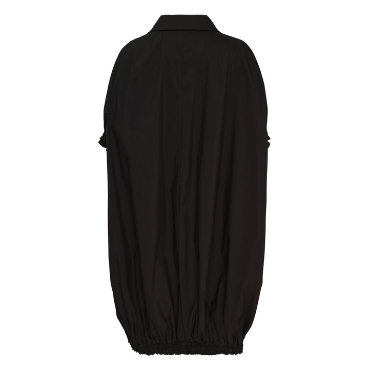 Short Sleeve Balloon Blouson