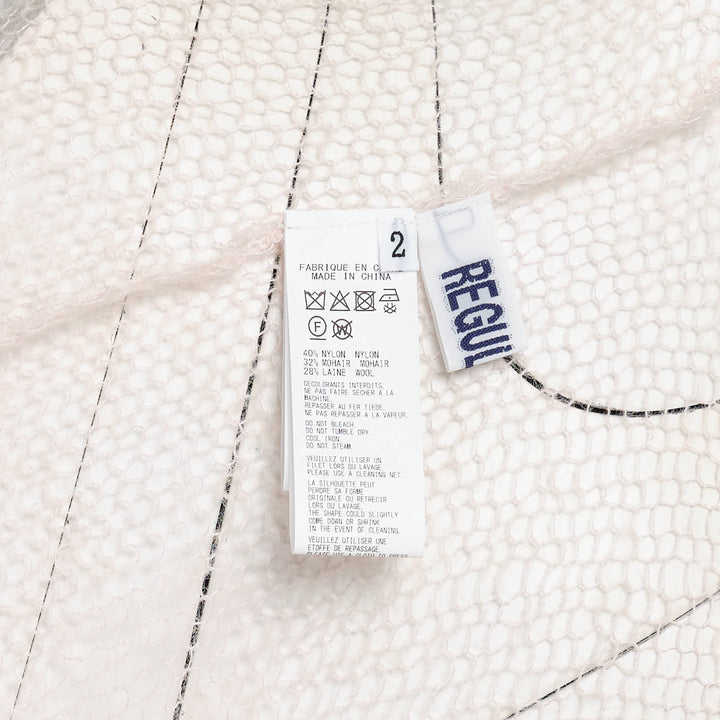 Long Sleeve Open Knit Sweater