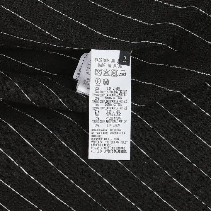 Patchwork Pinstripe Shirt Dress