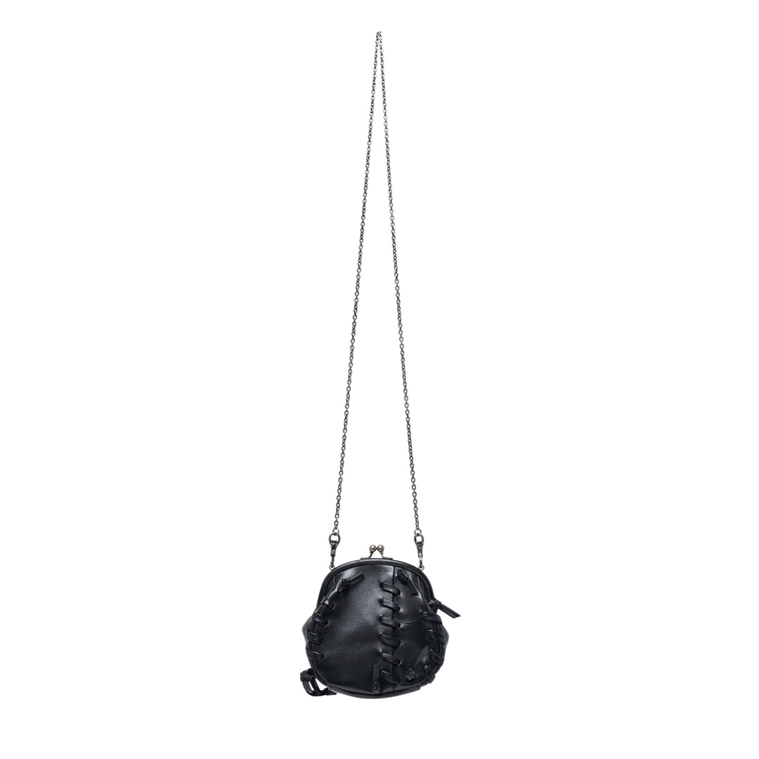 Mini Metal Clasp Shoulder Bag