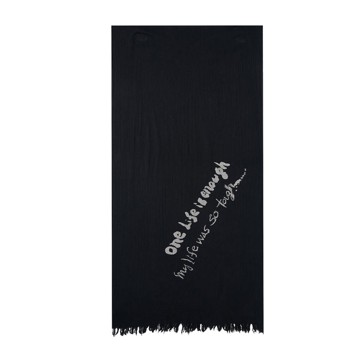 Oversized Fringe Scarf