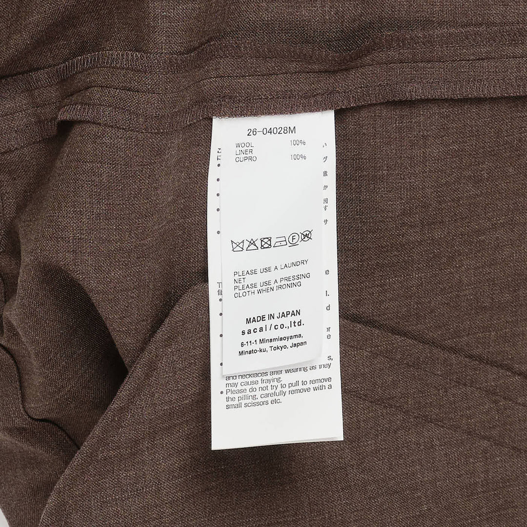 Suiting Blouson Jacket