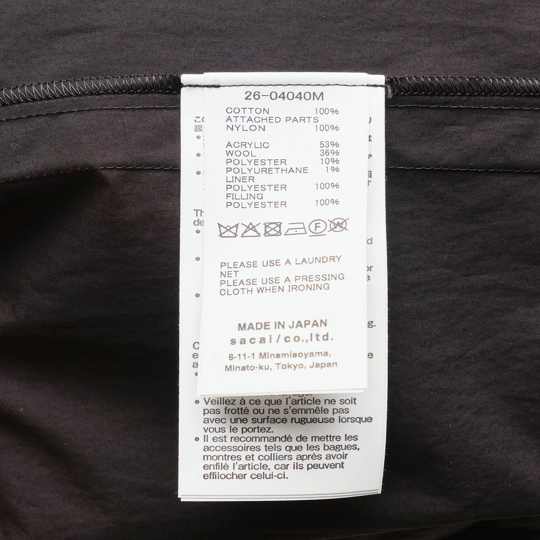 Cotton Typewriter Coat