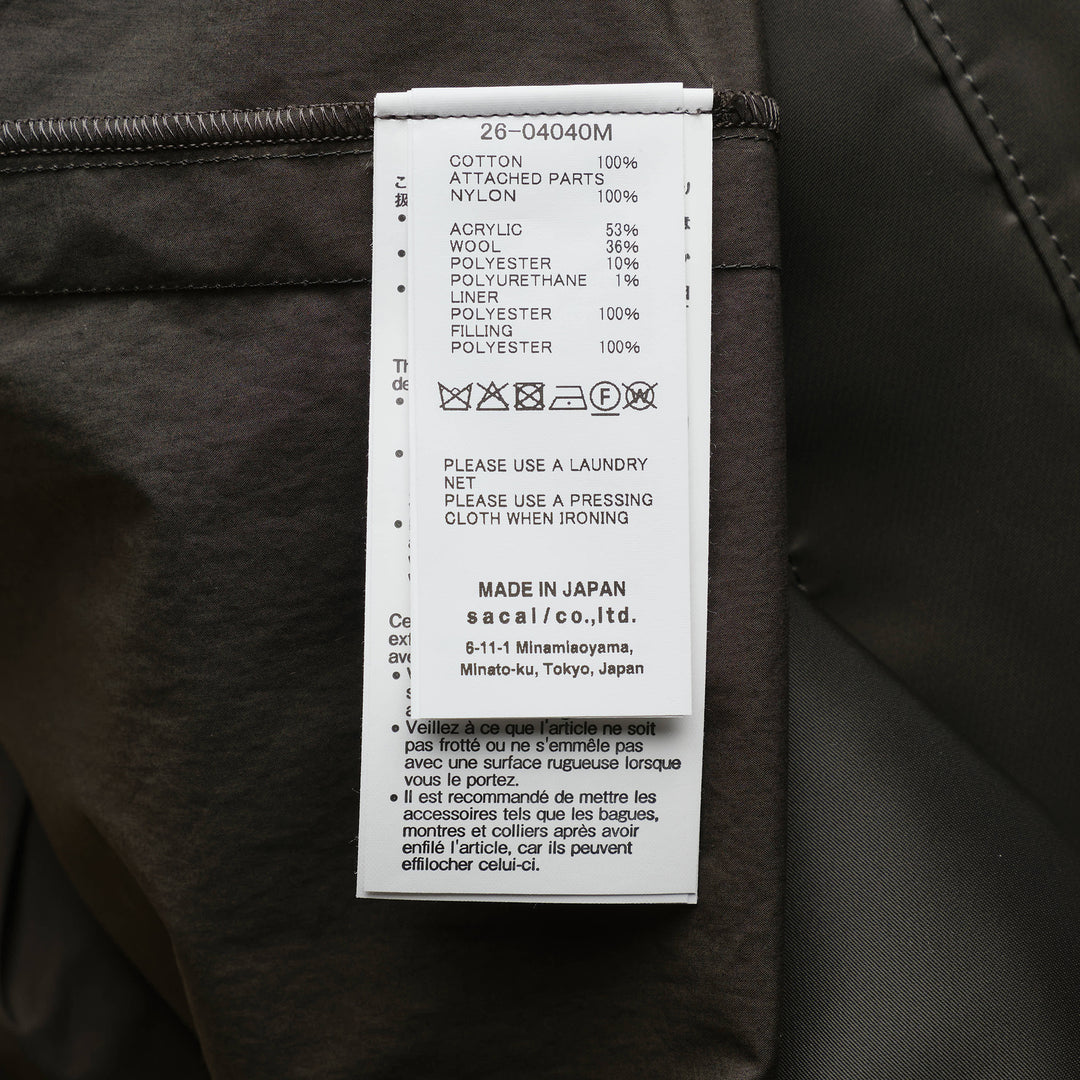 Cotton Typewriter Coat
