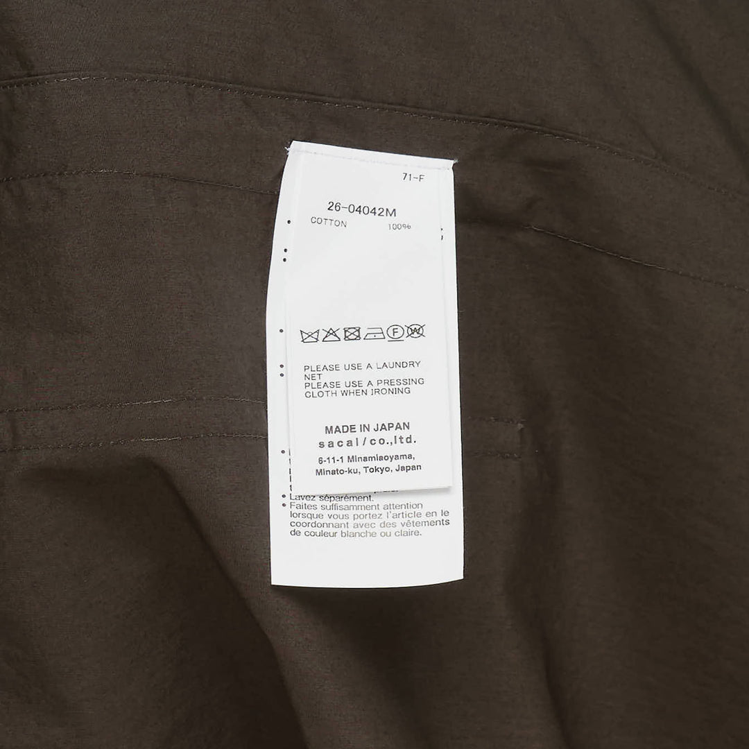 Cotton Typewriter Long Sleeve Shirt