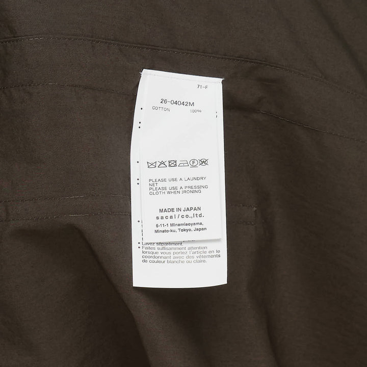 Cotton Typewriter Long Sleeve Shirt