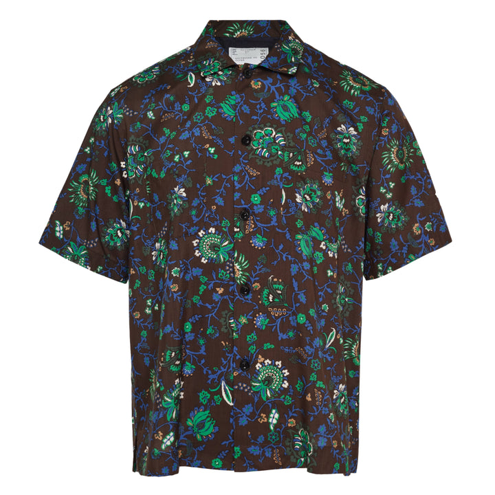 Floral Print Short Sleeve Shirt