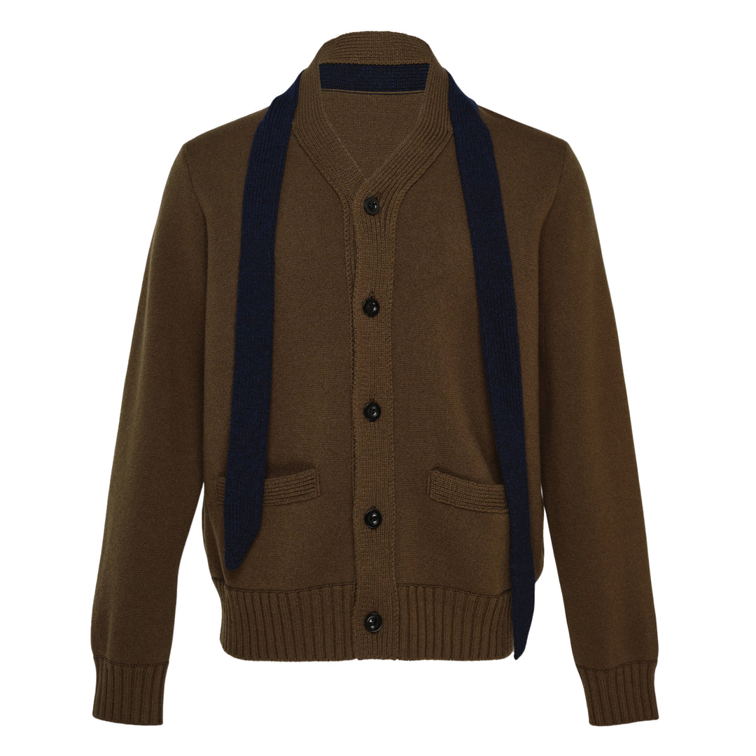 Wool Knit Cardigan