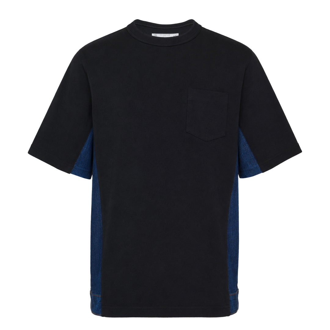 Denim x Cotton Jersey Tee