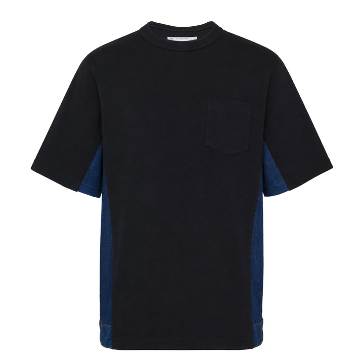 Denim x Cotton Jersey Tee