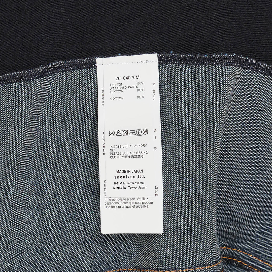 Denim x Cotton Jersey Tee