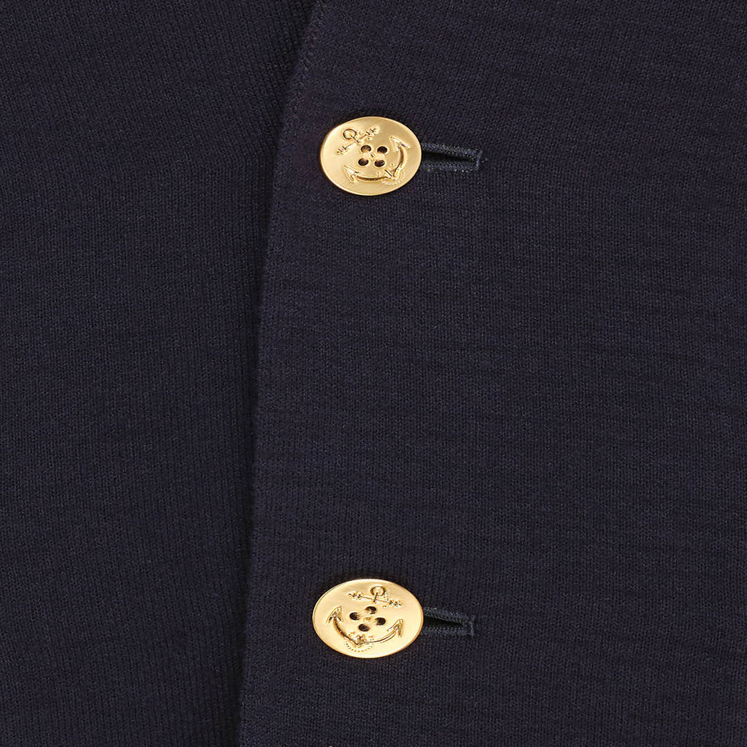 Cotton Cashmere Knit Jacket