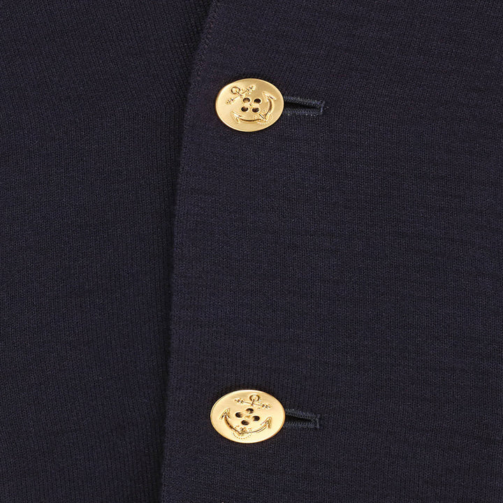 Cotton Cashmere Knit Jacket