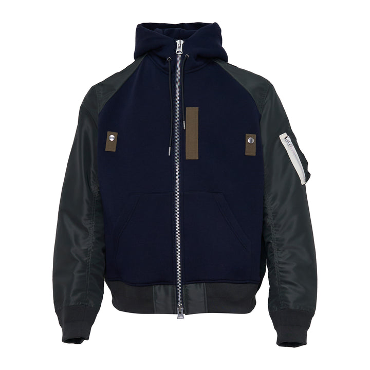 Sponge Sweat Bomber Hoodie