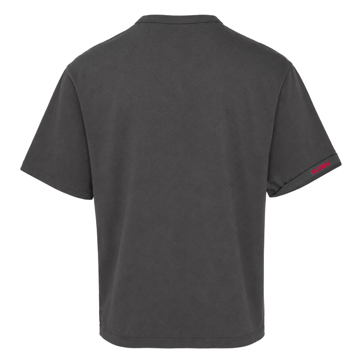 Logo Pin-Tucked Tee