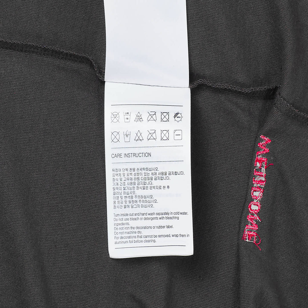 Logo Pin-Tucked Tee