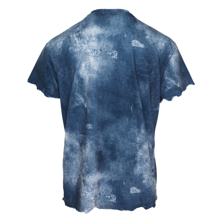 Trompe L'Oeil Denim Print Tee