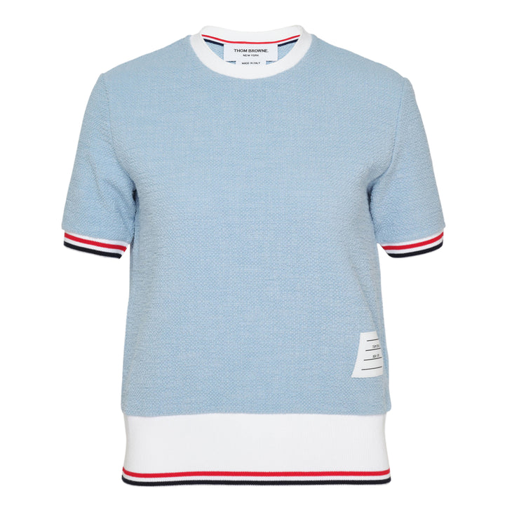 Rib Cuff Short Sleeve Tee
