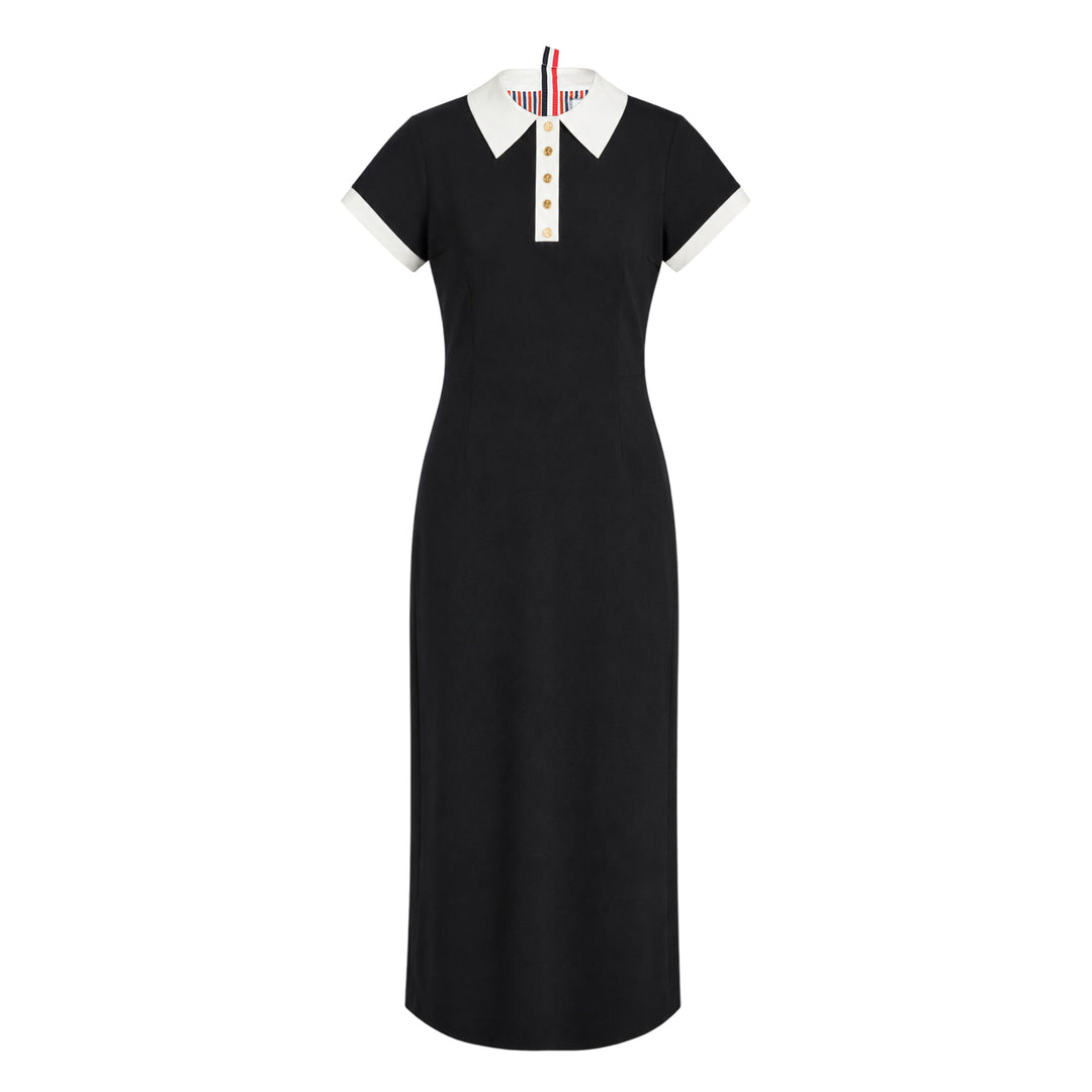 Couture Sleeve Polo Dress