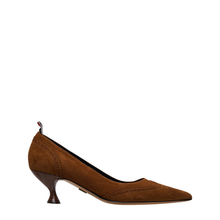 Wingtip Pump 50mm Round Heel