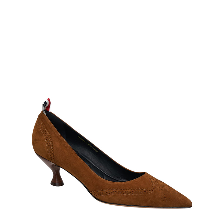 Wingtip Pump 50mm Round Heel
