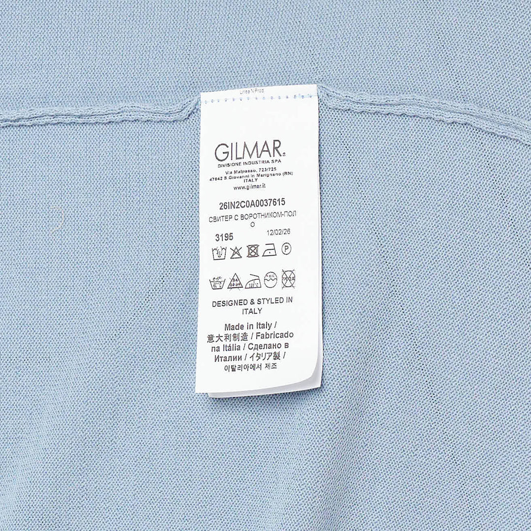 Contrast Collar Knit Polo