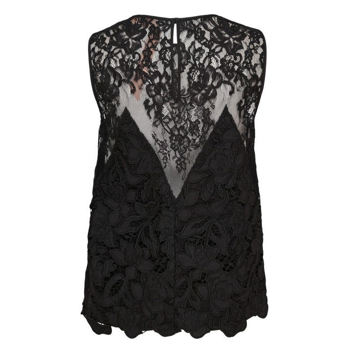Floral Lace Sleeveless Top