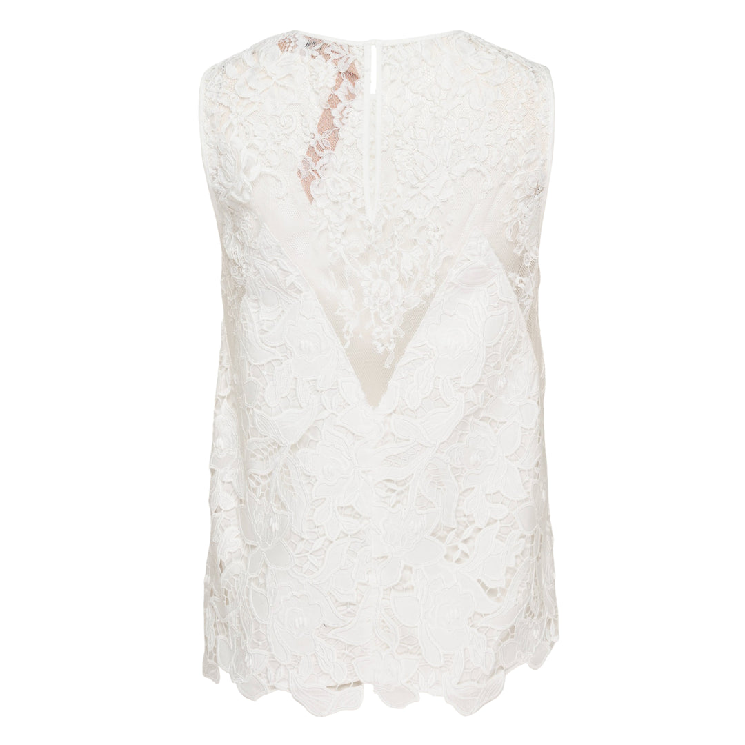 Floral Lace Sleeveless Top