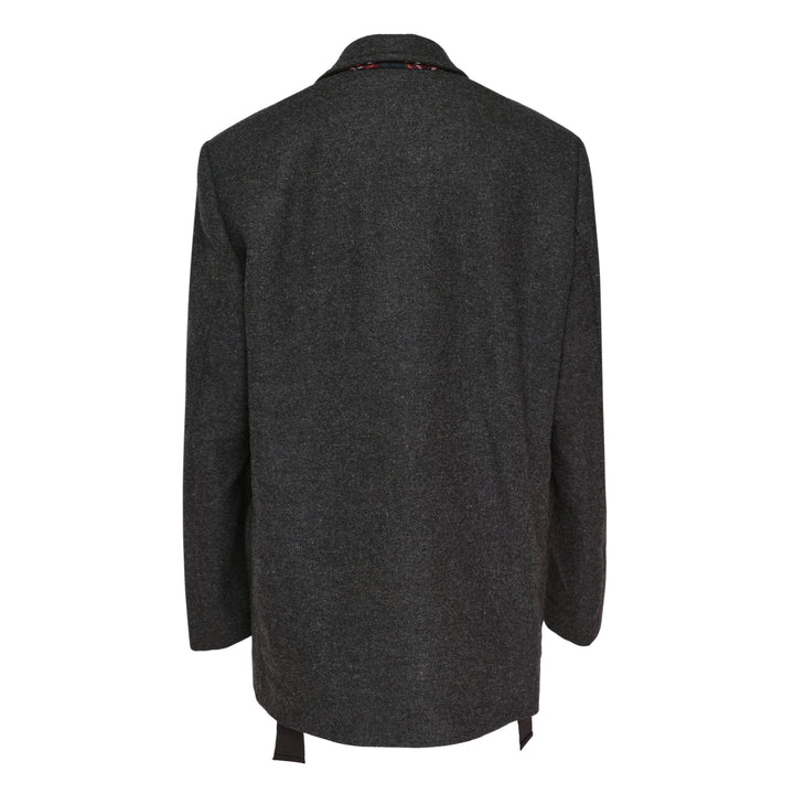 Wool Blend Tailored Jacket
