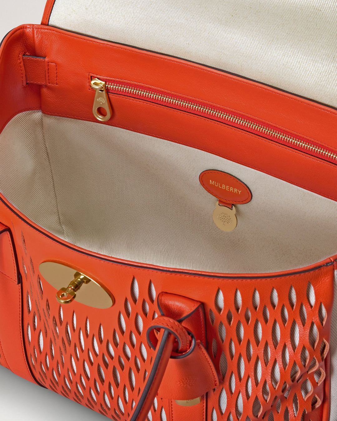 Bayswater Leather Canvas Cut-Out