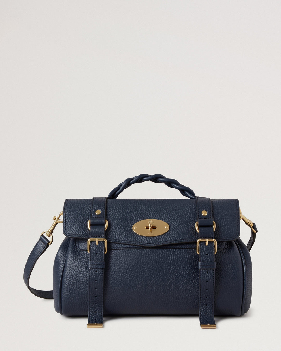 Alexa Heavy Grain Medium Satchel