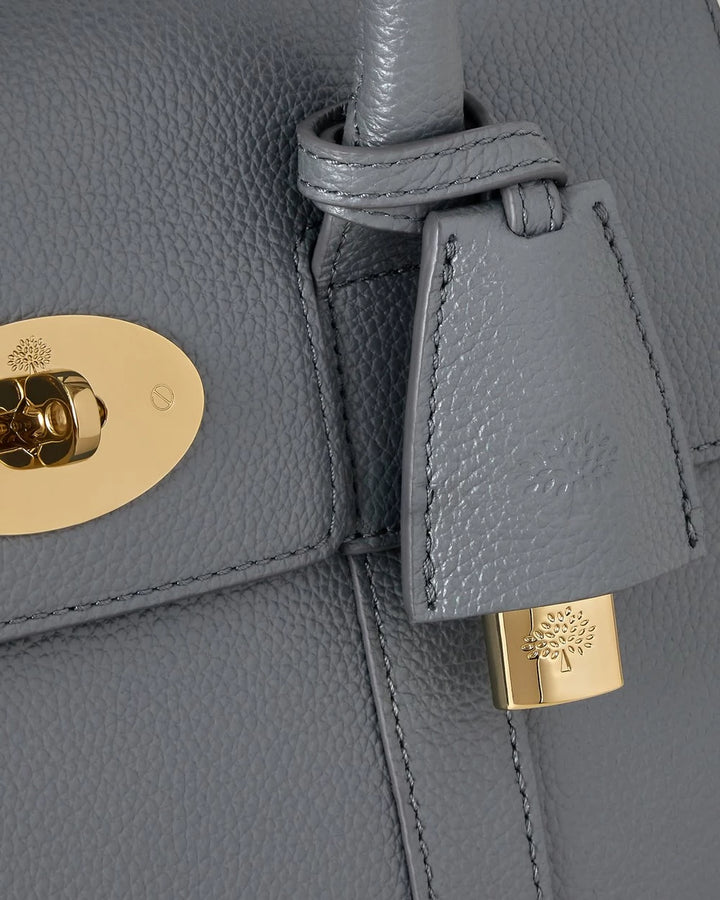 Bayswater Satchel Foggy Grey Small Classic Grain