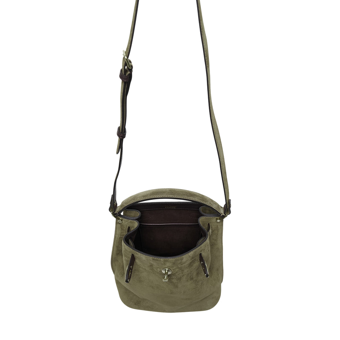 Islington Bucket Suede Bag