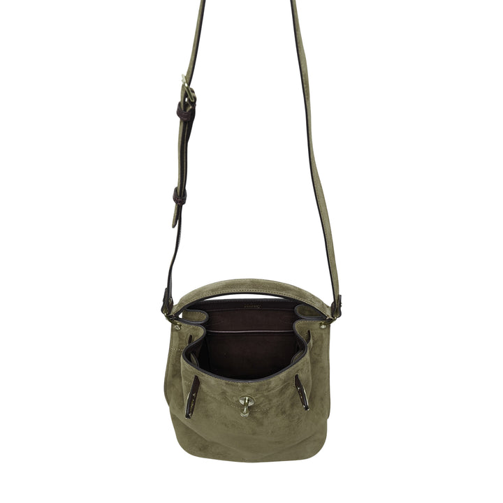 Islington Bucket Suede Bag