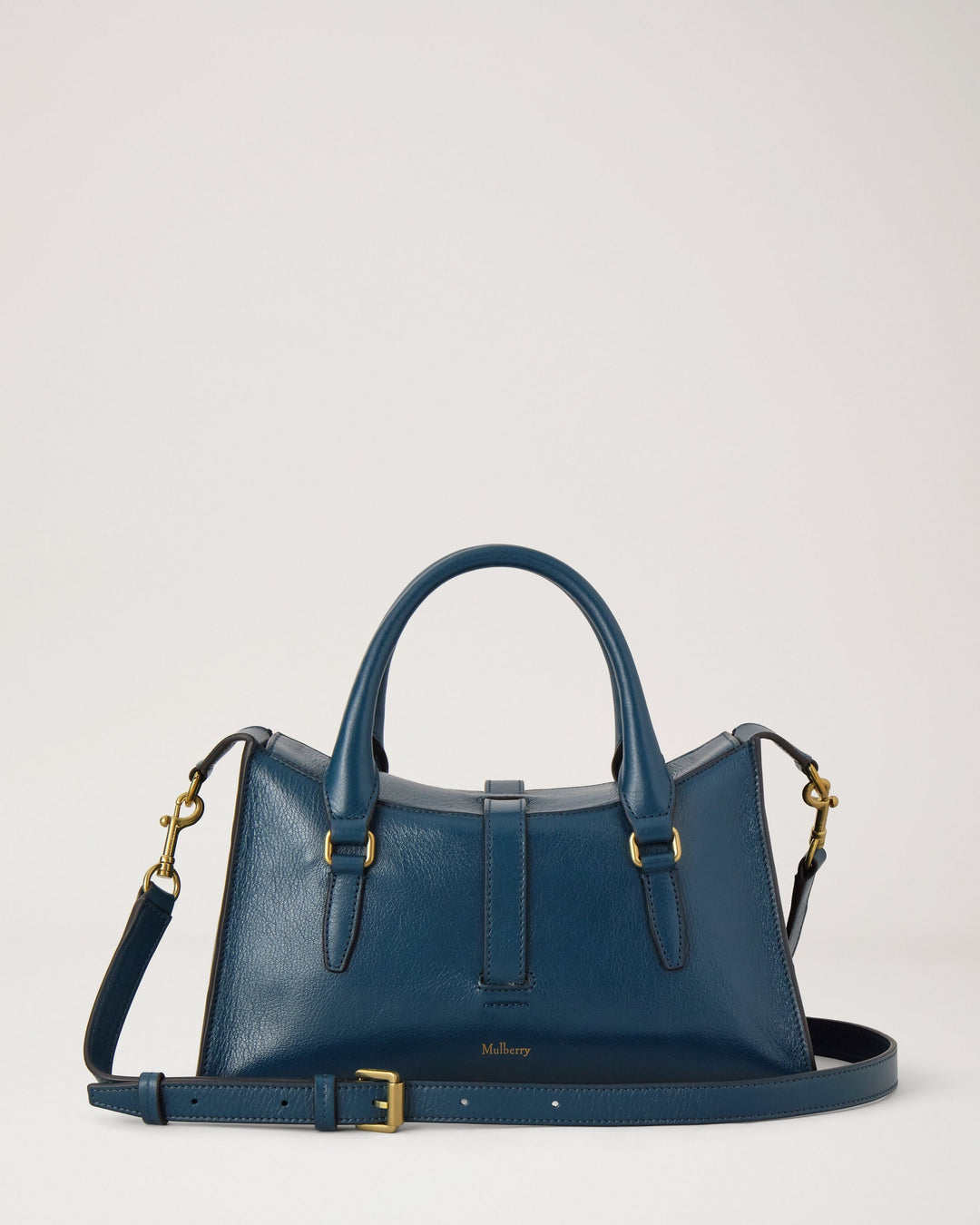 Small Roxanne High Shine Leather Bag