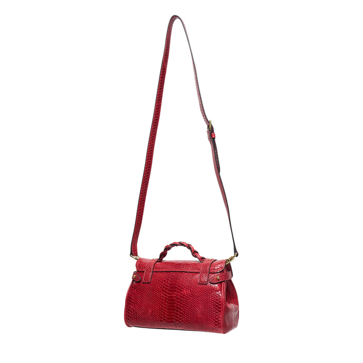 Mini Alexa Snake Print Bag