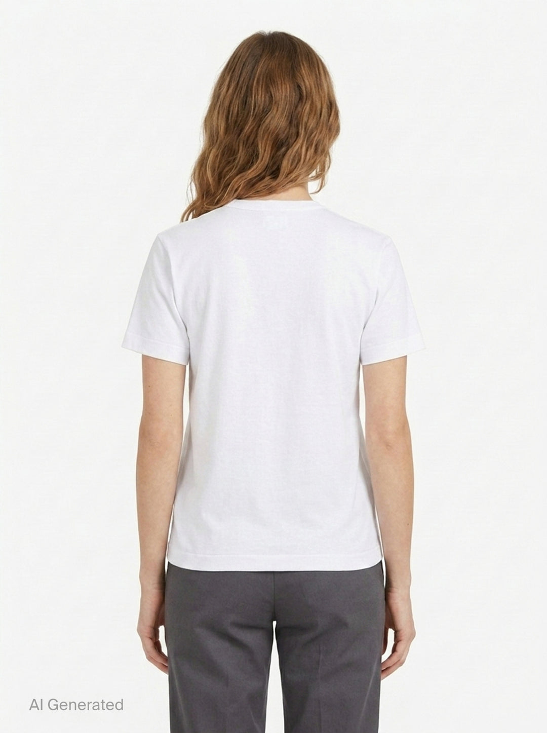 Polka Dot Double Heart Short Sleeve Tee | Comme des Garçons PLAY | Club21 - back