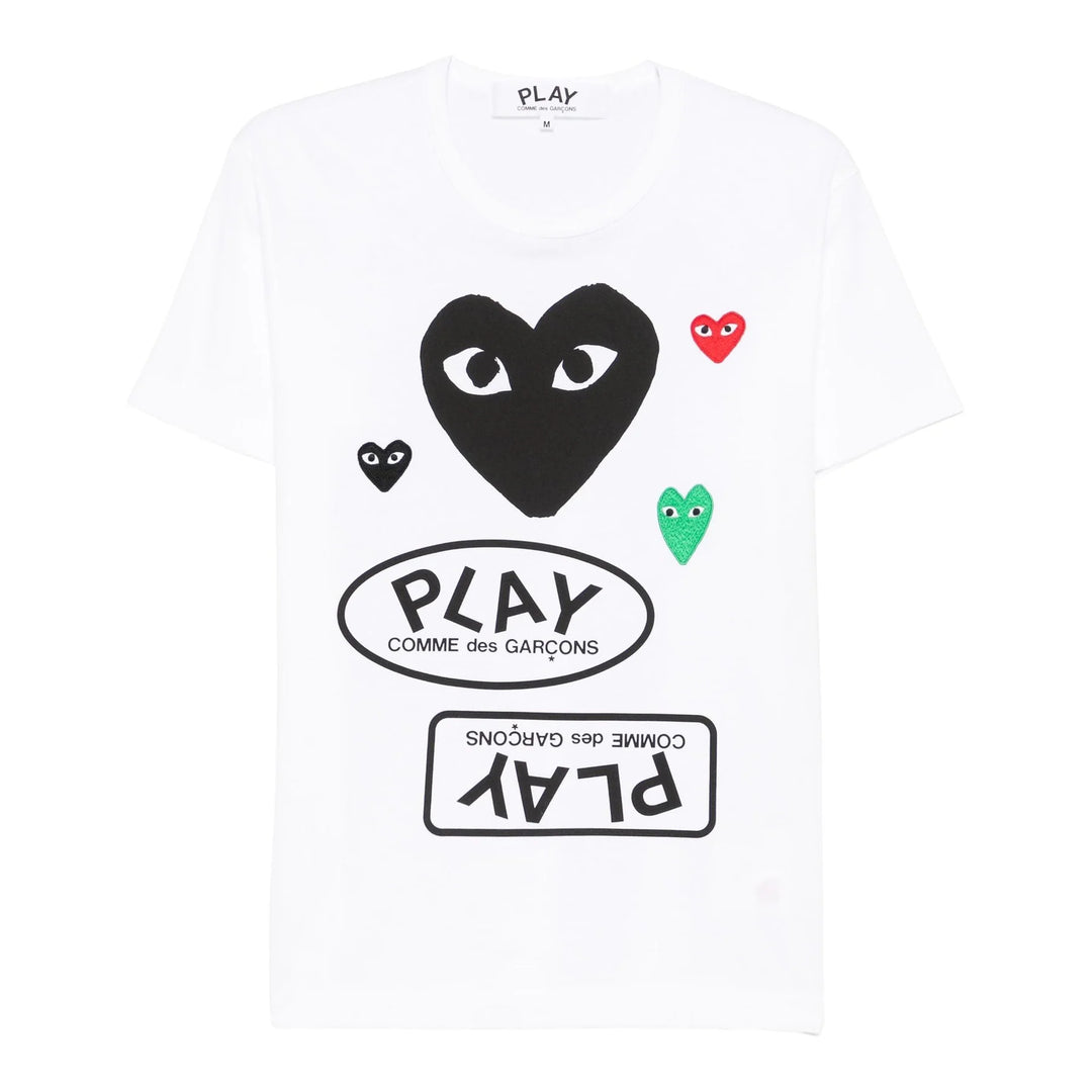 Black Heart Multi Emblem Tee
