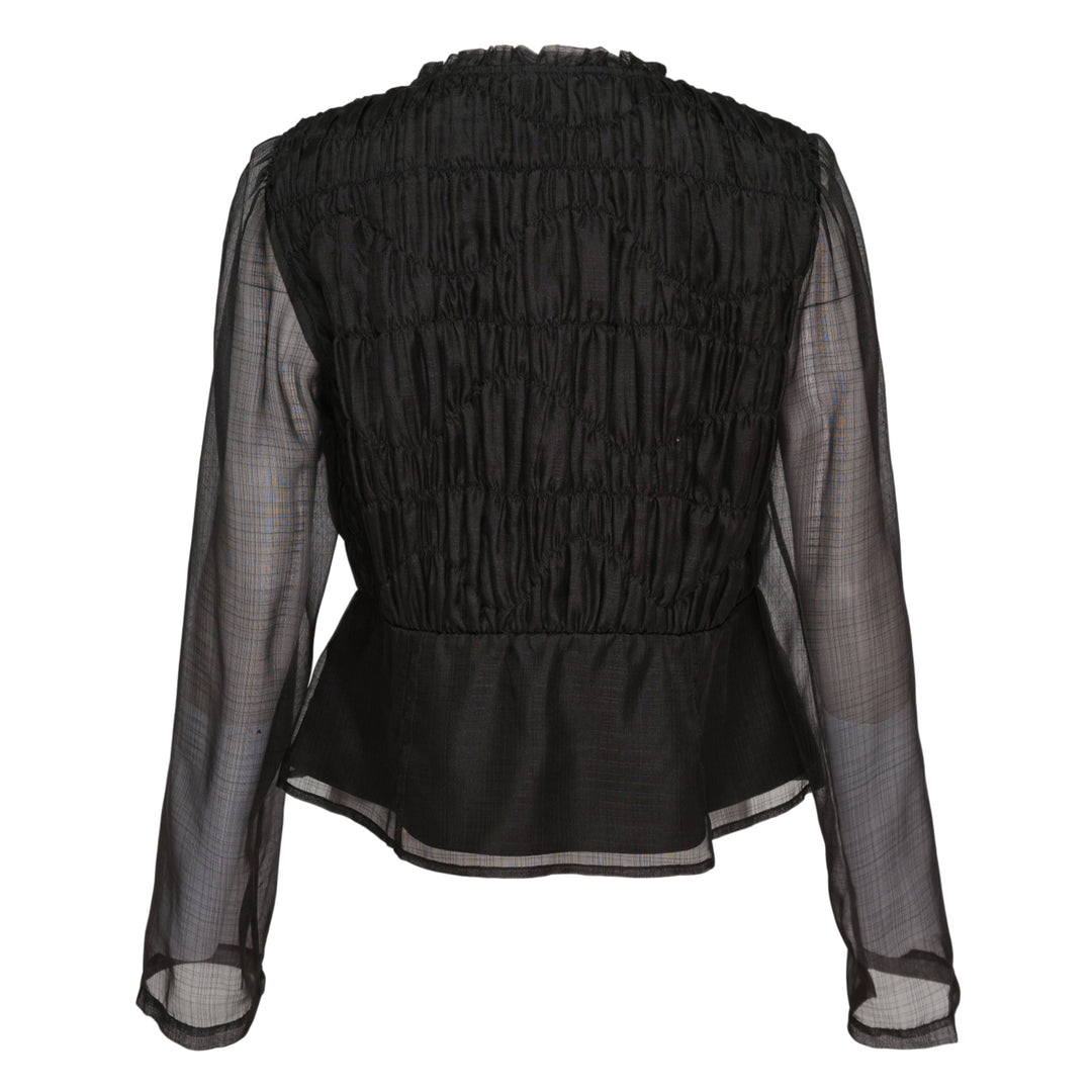 Silk Long Sleeve Blouse