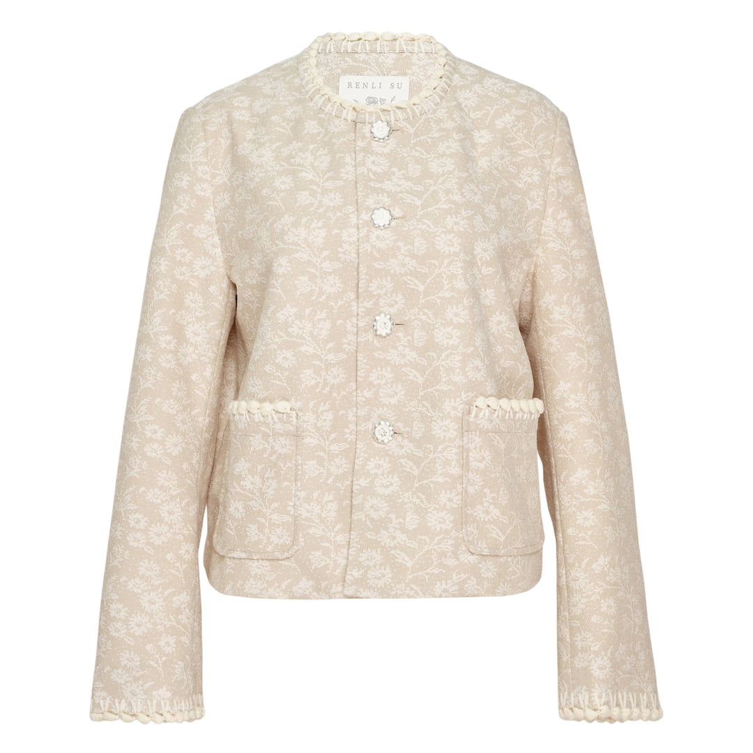 Floral Motif Jacket