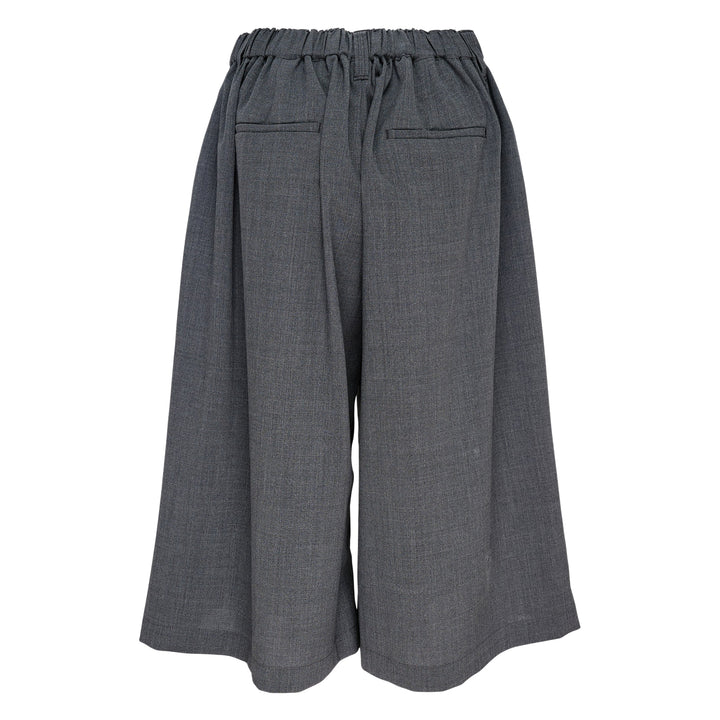 Wide Leg Stretch Trousers