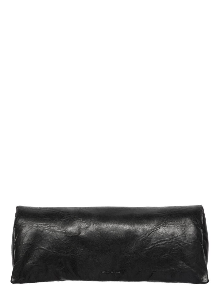 Tumbled Lamb Leather Clutch