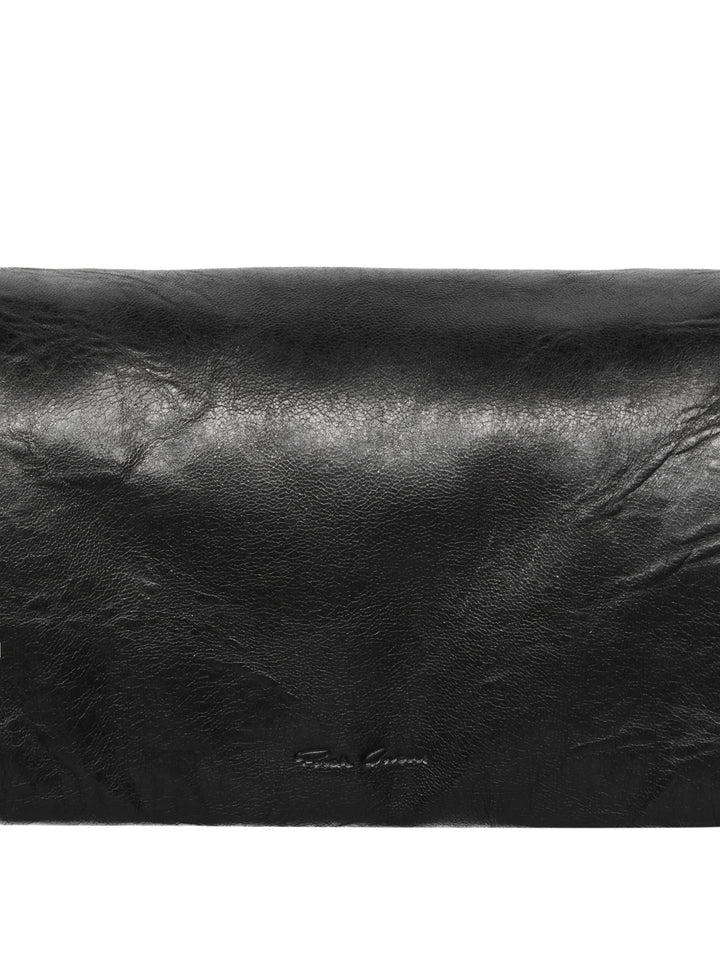 Tumbled Lamb Leather Clutch
