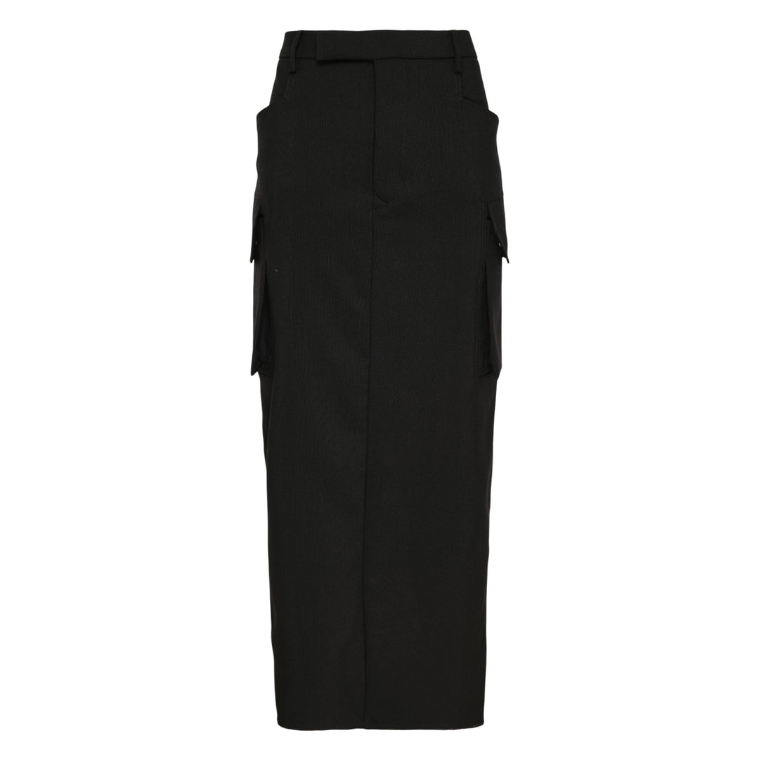 Firbanks Grain de Poudre Midi Skirt