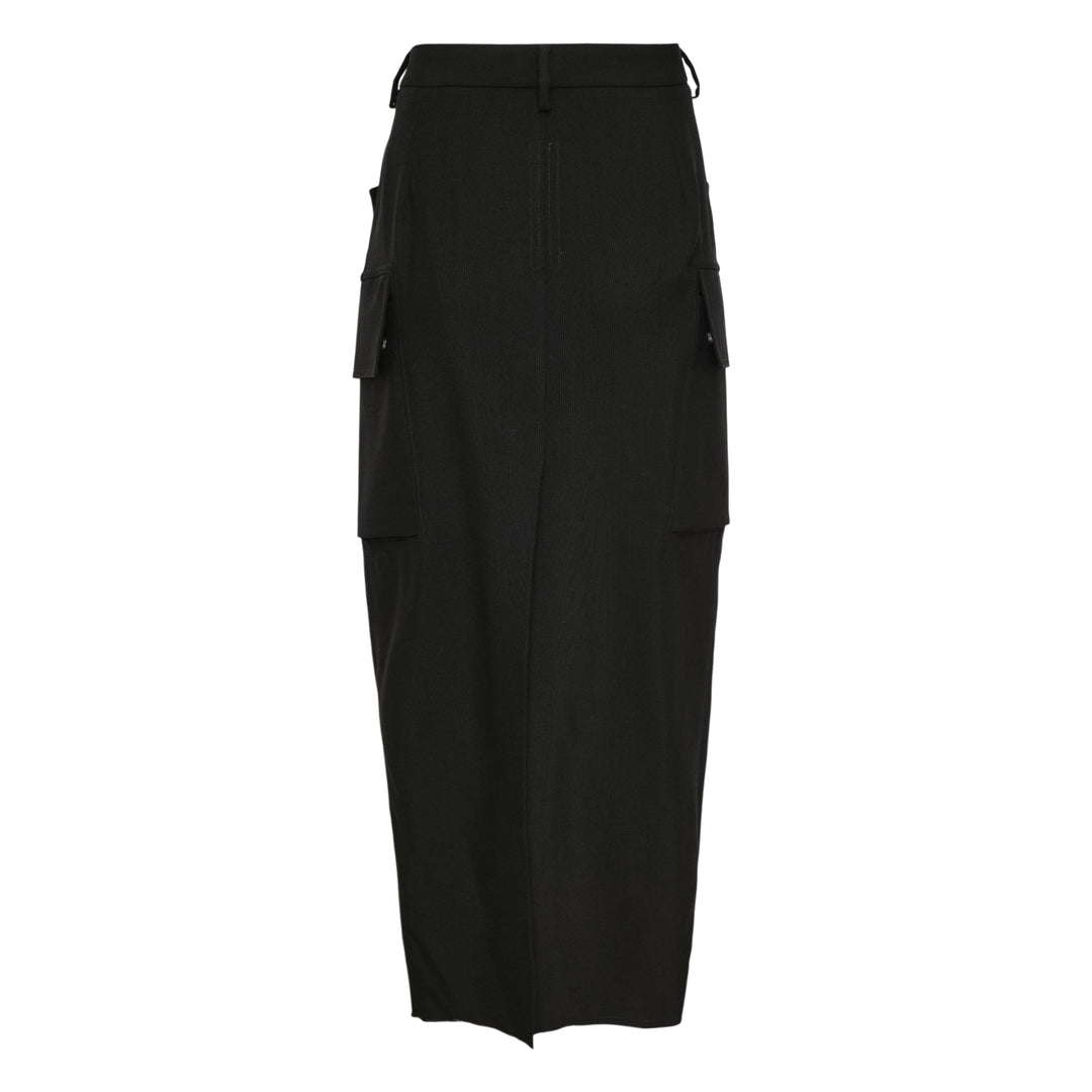 Firbanks Grain de Poudre Midi Skirt