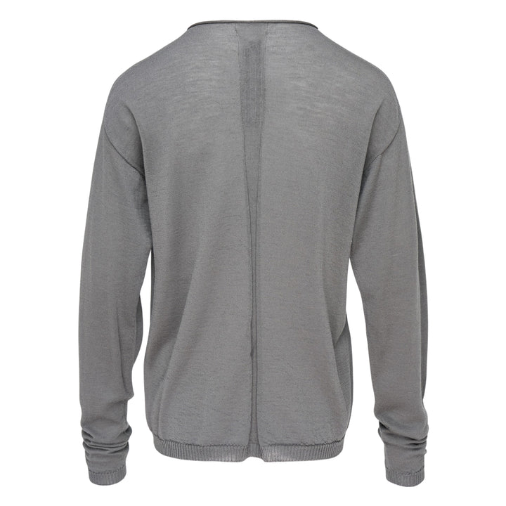 Slashed Oversized Lightweight Pull